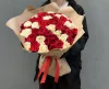 Букет из 51 розы «Люблю»