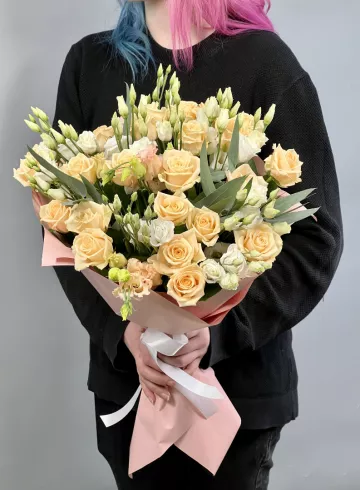 Дуобукет: «Для особенной» от интернет-магазина цветов в 