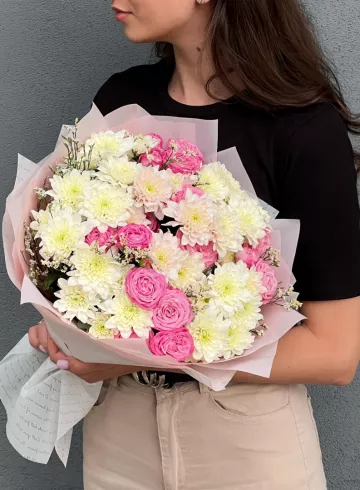 Букет цветов «Окутала меня» от интернет-магазина цветов в 