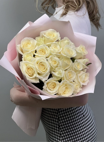 Букет цветов «21 роза для единственной тебя» от интернет-магазина цветов в 