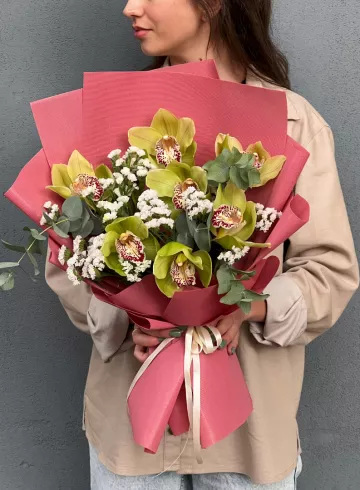 Букет цветов &laquo;Жар моего сердца&raquo; от интернет-магазина цветов в 