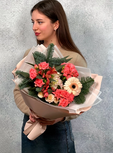 Букет цветов «Переживем и эту зиму» от интернет-магазина цветов в 