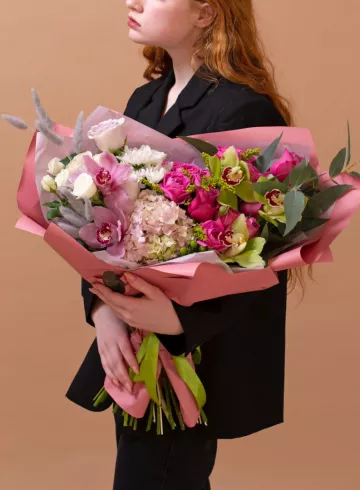 Авторский букет «Рай для Евы» от интернет-магазина цветов в 