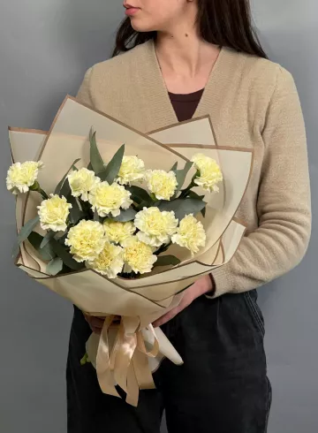 Букет цветов «Диантусы соло» от интернет-магазина цветов в 