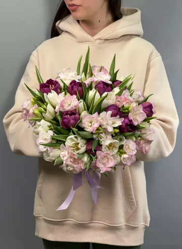 Букет цветов «Аромат на весь дом» от интернет-магазина цветов в 