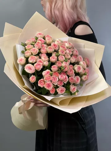 Моно из 17 веток: «Милая Кэти» от интернет-магазина цветов в 