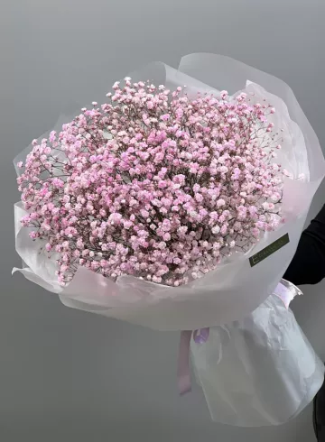 Монобукет из гипсофилы «Не подведет» от интернет-магазина цветов в 