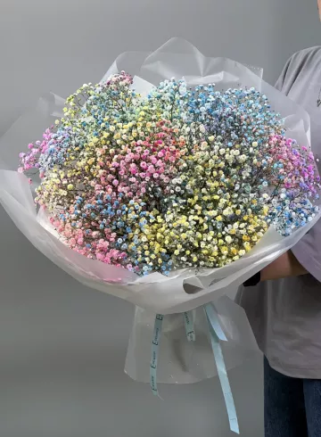 Монобукет «Пышный и без зелени» от интернет-магазина цветов в 