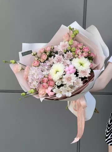 Авторский букет «Свежий срез» от интернет-магазина цветов в 