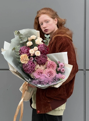 Авторский букет - Вельвет от интернет-магазина цветов в 