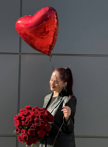 Комбо « Красный моего сердца» от интернет-магазина цветов в 