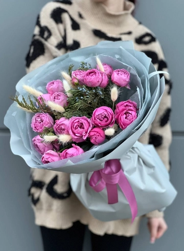 Новогодние мисти баблс от интернет-магазина цветов в 