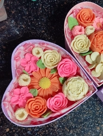 Шоколадные цветы ручной работы от интернет-магазина «» в 