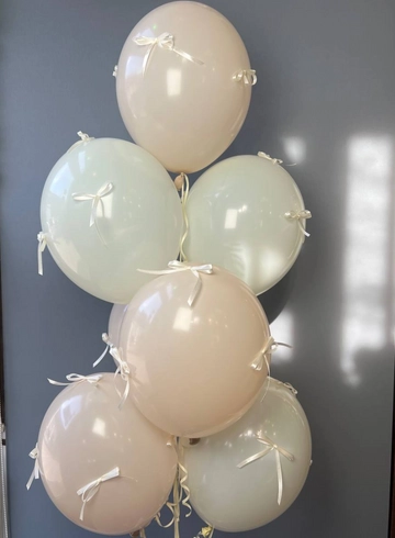 Набор из 7 шаров с бантиками от интернет-магазина цветов в 