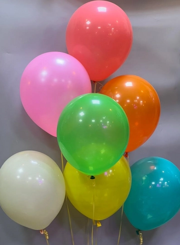 Набор шаров радужный микс от интернет-магазина цветов в 